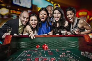 gambler in casino